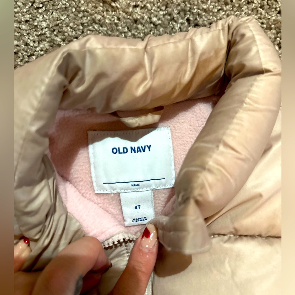 Puffer toddler vest